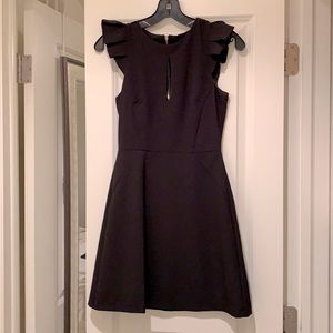 XOXO fit and flare mini dress